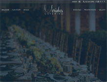 Tablet Screenshot of morichescatering.com